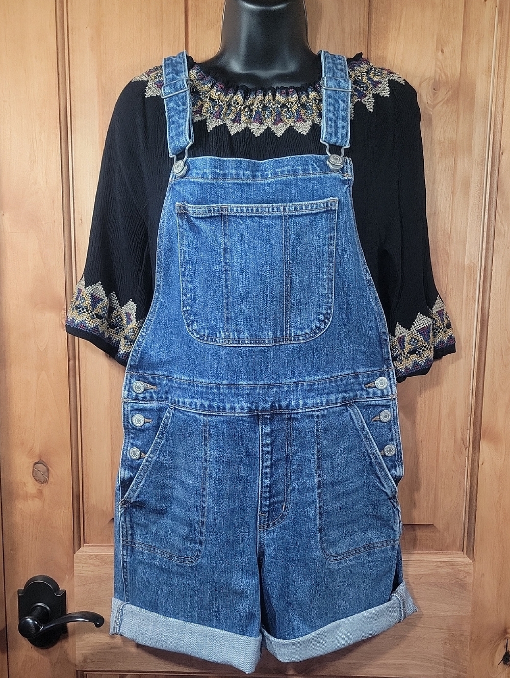 Old Navy Overall Shorts 6